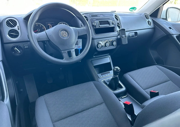 Volkswagen Tiguan cena 46900 przebieg: 139000, rok produkcji 2015 z Złocieniec małe 137